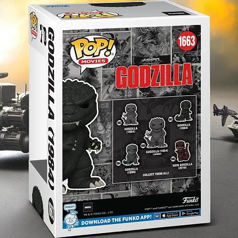 Фигурка Godzilla 70th Anniversary Shin Godzilla 2016 — Funko Pop! Vinyl 1665