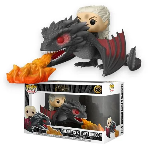 Фигурка Дейенерис — Funko Game of Thrones POP! Daenerys on Fiery Drogon 68
