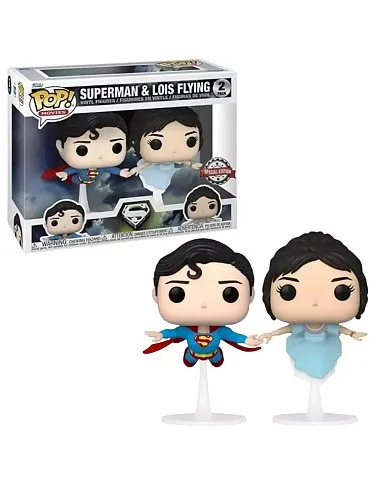 Фигурка DC Comics Superman & Lois Flying Exclusive —Funko Pop! Vinyl