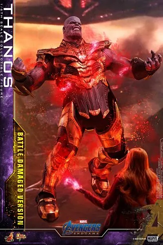Фигурка Thanos — Hot Toys MMS564 Endgame 1/6 Battle Damaged