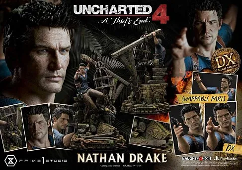 Статуя Nathan Drake — Prime 1 Studio Uncharted 4 1/4 Statue