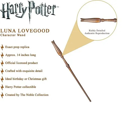 Палочка Гарри Поттер — Noble Collection Harry Potter Luna Lovegood Wand