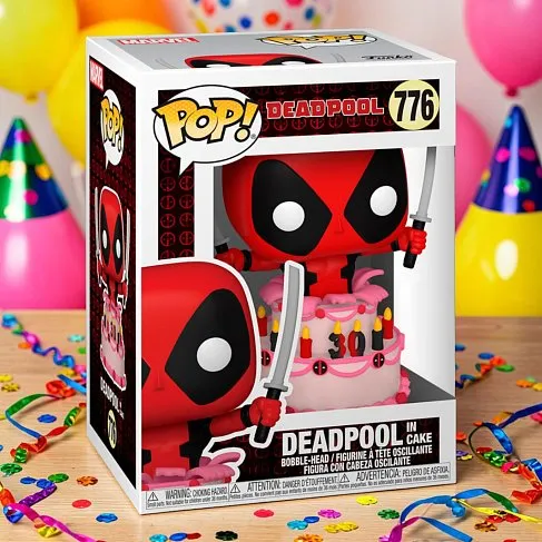 Фигурка Deadpool in Cake — Funko Deadpool 30th Anniversary Pop! Vinyl