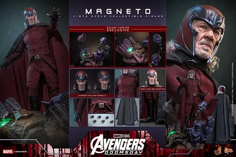 Фигурка Magneto (Deluxe) — Hot Toys MMS913 Avengers Doomsday 1/6