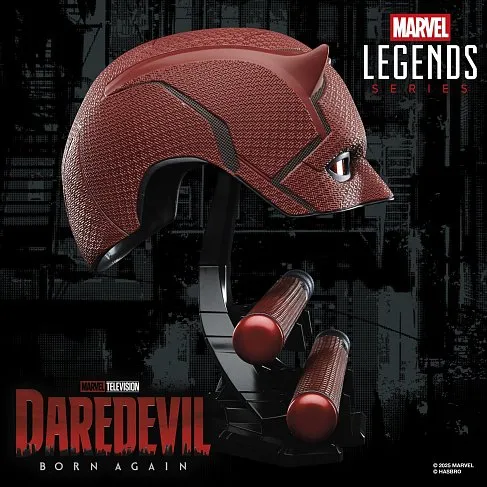 Шлем Сорвиголовы — Hasbro Marvel Legends Daredevil Born Again Mask