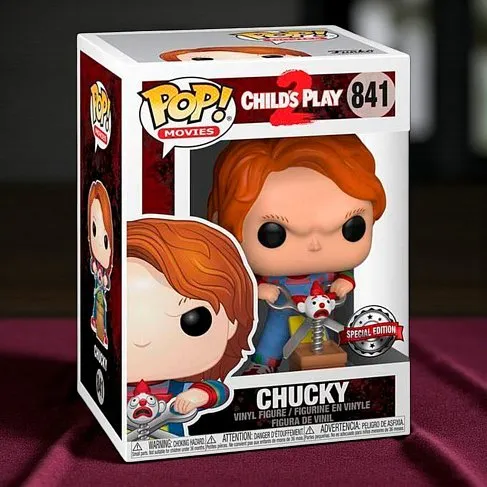 Фигурка Chucky w Buddy Giant Scissors — Funko POP! Horror 841