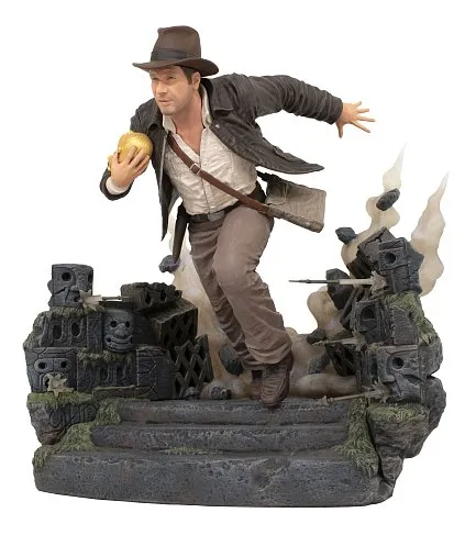Фигурка Indiana Jones Gallery — Raiders of Lost Ark Escape DLX PVC Diorama
