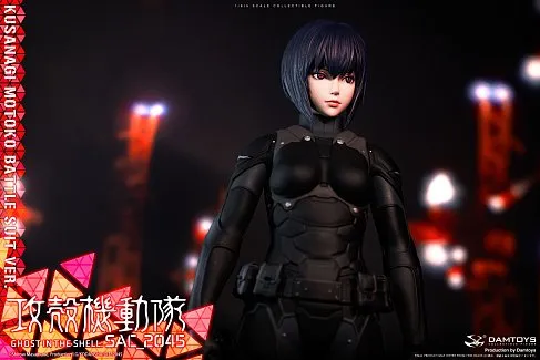 Фигурка Motoko Kusanagi Combat Suit — DamToys Ghost in the Shell SAC2045 1/6
