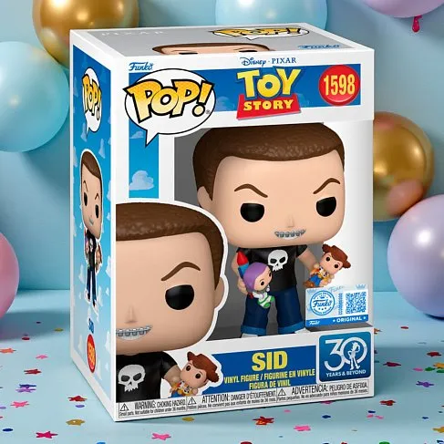 Фигурка Disney Pixar Toy Story Sid Exclusive — Funko Pop! Vinyl 1598