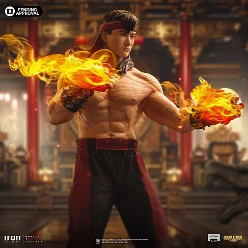 Фигурка Liu Kang — Iron Studios Mortal Kombat DLX 1/10