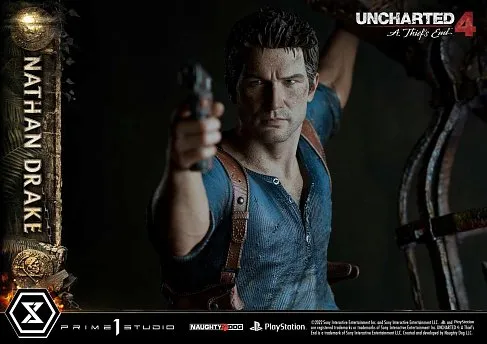 Статуя Nathan Drake — Prime 1 Studio Uncharted 4 1/4 Statue