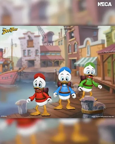 Фигурки Утиные Истории — Neca DuckTales Ultimate Huey, Dewey, and Louie Action Figure 3-Pack