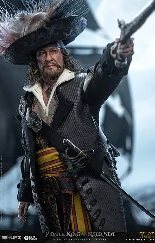 Фигурка Captain Barbossa — Ekuaz Studio x Echo Design EKS012D Pirates of the Caribbean 1/6