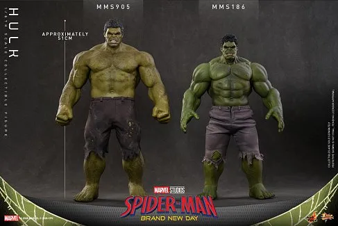 Фигурка Hulk — Hot Toys MMS905 Spider-Man Brand New Day 1/6