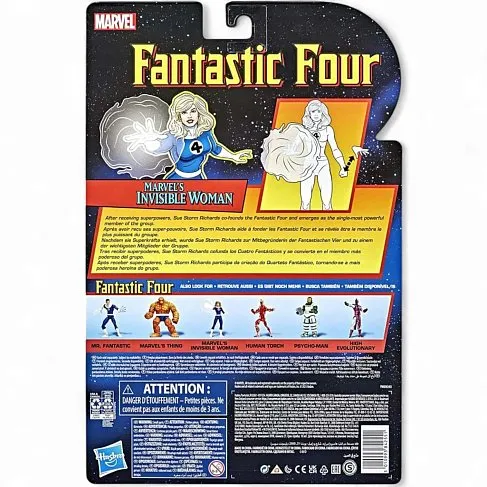 Фигурка Vintage Sue Storm — Hasbro Fantastic Four Marvel Legends
