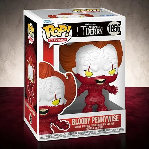 Фигурка IT Welcome To Derry Bloody Pennywise — Funko Pop! Vinyl 1856