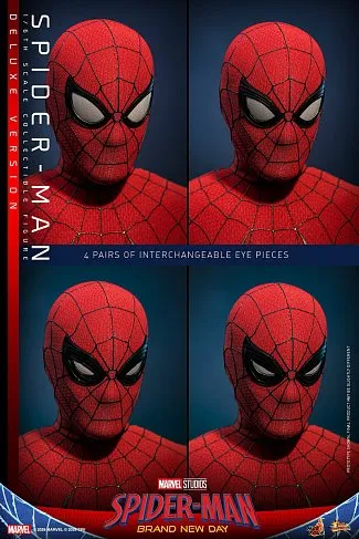Фигурка Spider-Man Deluxe — Hot Toys MMS893 Spider-Man Brand New Day 1/6