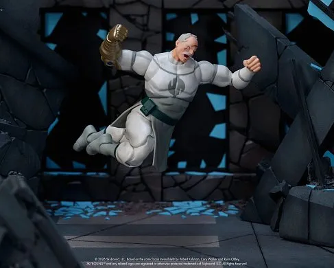 Фигурки Неуязвимый — Invincible With Kid Omni Man & Conquest Limited Action Figure Set