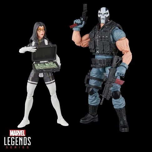 Фигурка Madame Masque and Crossbones — Hasbro Marvel Legends Super Villains 2-pack