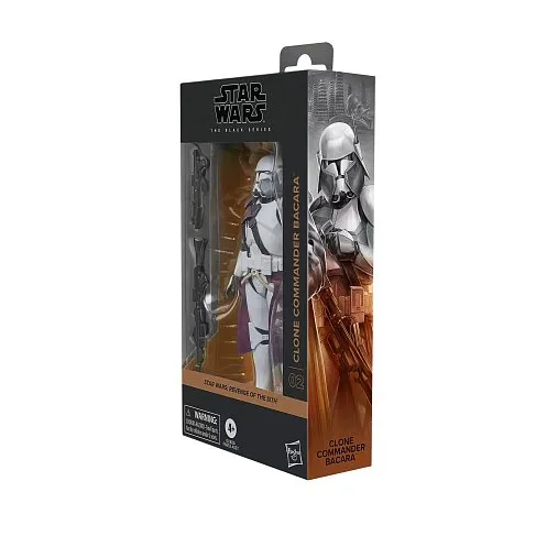 Фигурка Clone Commander Bacara — Hasbro Star Wars Black Series Revenge of the Sith