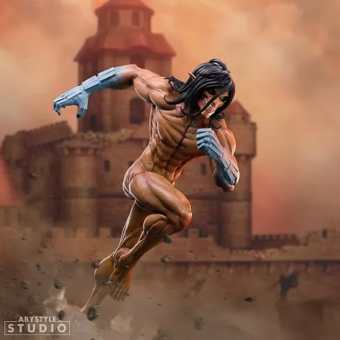 Фигурка Атака титанов — Abystyle Studio Attack of Titans Eren Titan Form 1/10 PVC Statue