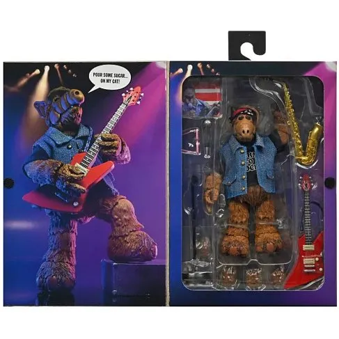 Фигурка АЛЬФ — Neca ALF Born to Rock Figure