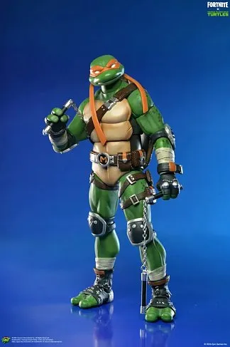 Фигурка Michelangelo — Neca Teenage Mutant Ninja Turtles Fortnite Action Figure