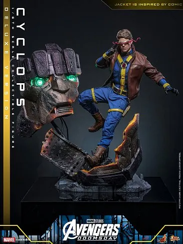 Фигурка Cyclops (Deluxe) — Hot Toys MMS909 Avengers Doomsday 1/6