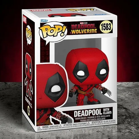 Фигурка Deadpool w Claws — Funko POP! Vinyl 1583