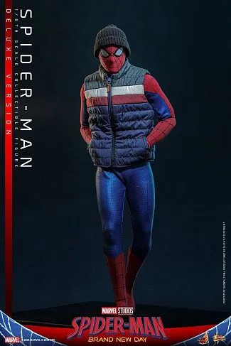 Фигурка Spider-Man Deluxe — Hot Toys MMS893 Spider-Man Brand New Day 1/6