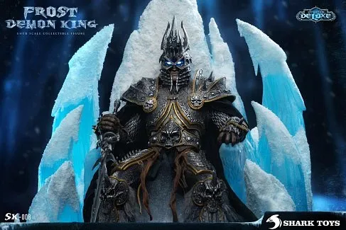 Фигурка Lich King Arthas — Shark Toys SK-008 Frost Demon King 1/6