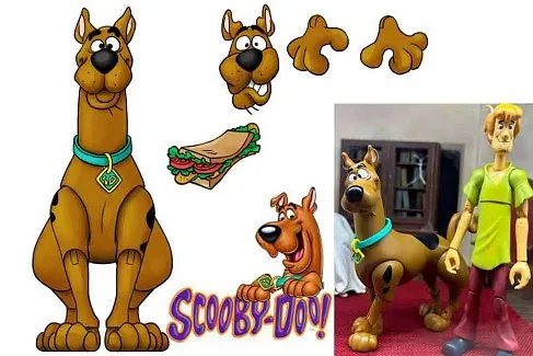 Фигурка Scooby — Jada Scooby Doo Wave 2 Deluxe Figure