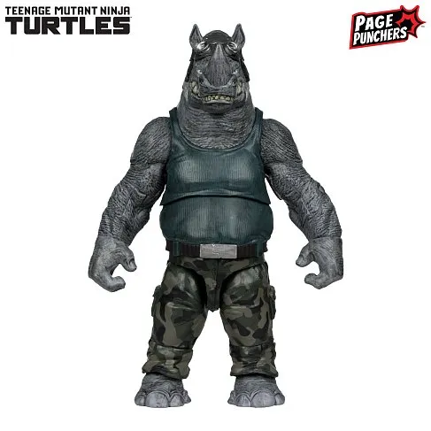 Фигурка TMNT with Comic WaVe2 Rocksteady — McFarlane Toys Figure