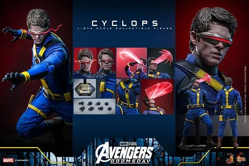 Фигурка Cyclops — Hot Toys MMS908 Avengers Doomsday 1/6