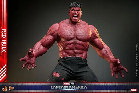 Фигурка Red Hulk — Hot Toys MMS797 Captain America Brave New World 1/6