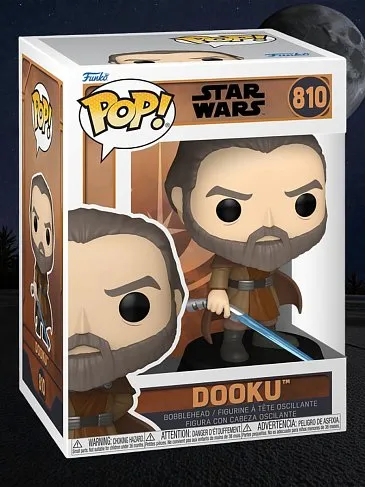 Фигурка Tales of The Jedi Dooku — Funko POP! Star Wars Vinyl 810