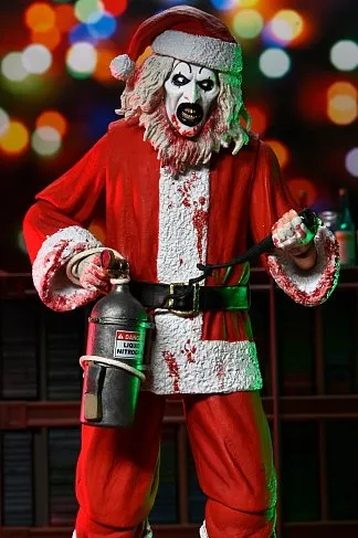Фигурка Terrifier 3 Ultimate Bloody Santa Suit Art the Clown — Neca Figure