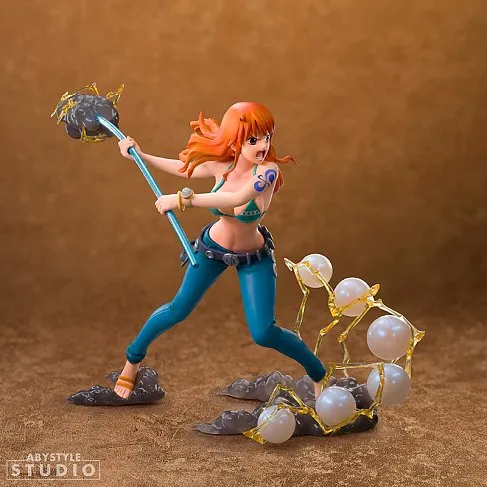 Фигурка Ван-пис — Abystyle Studio One Piece Nami Battle Mode 1/10 PVC Statue