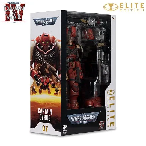 Фигурка Warhammer Dawn Of War 4 Captain Cyrus In Phobos Armor — McFarlane Toys Warhammer 40000