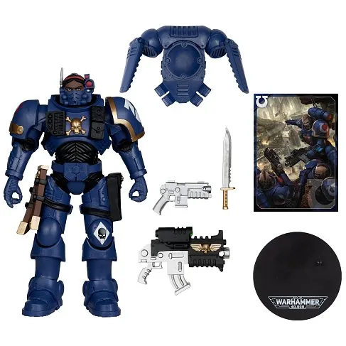 Фигурка Space Marine Lieutenant In Phobos Armor — McFarlane Toys Warhammer 40000