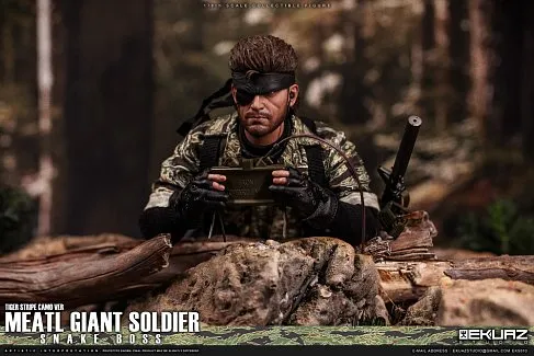 Фигурка Metal Gear Solid — Ekuaz Studio EKS010 Snake Boss Tiger Stripe Camo 1/6 