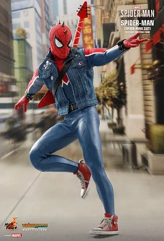 Фигурка Спайдермена — Hot Toys VGM32 1/6 Spider-Man Spider-Punk Suit