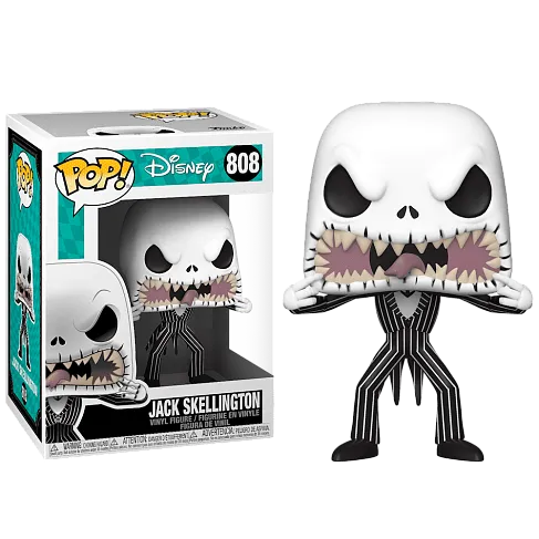 Фигурка Jack Skellington Scary Face — Funko Nightmare Before Christmas Pop!