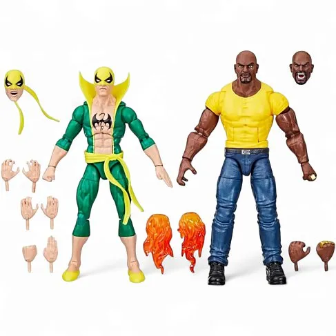 Фигурки Iron Fist w Luke Cage — Hasbro Marvel Legends 85th Anniversary