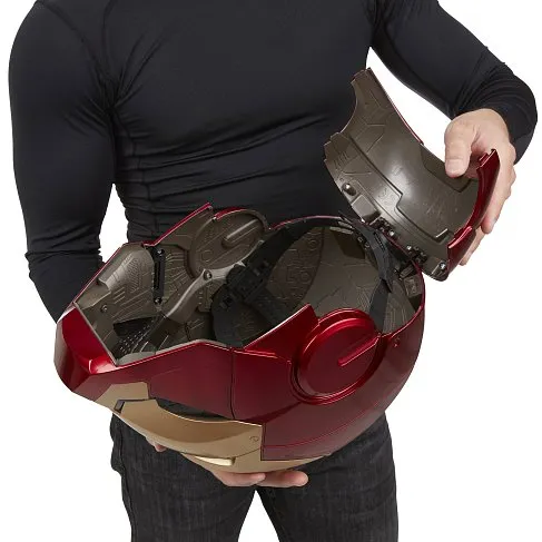 Шлем Железного Человека — Hasbro Marvel Legends Electronic Helmet Iron Man