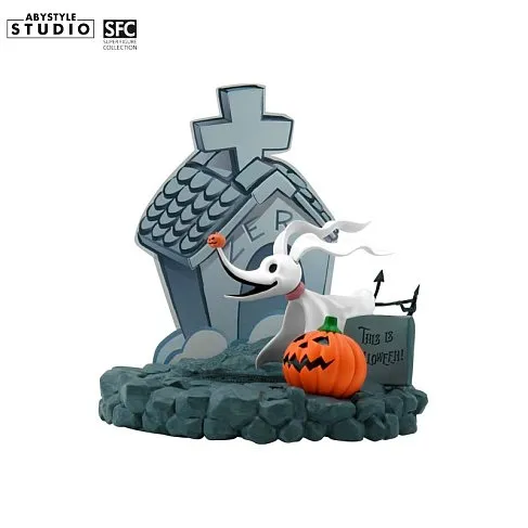 Фигурка Nightmare Before Christmas Zero — Abystyle Studio 1/10 PVC Statue