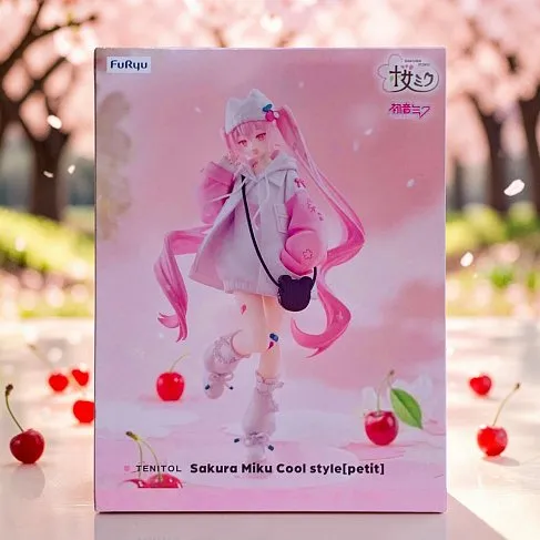 Фигурка Hatsune Miku Sakura Miku Cool Style — FuRyu Tenitol Petit Figure