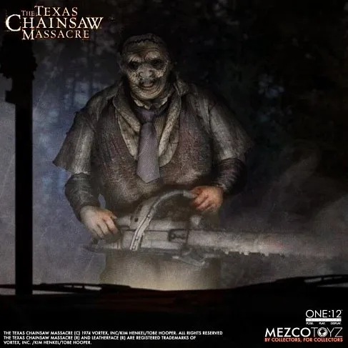 Фигурка Leatherface 2003 — Mezco The Texas Chainsaw Massacre 1/12