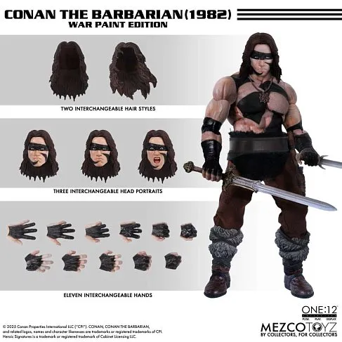 Фигурка Conan The Barbarian 1982 — Mezco War Paint Edition One 12 Collective