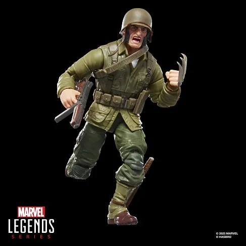 Фигурка Wolverine WWII Logan — Hasbro Marvel Legends Executioner BAF